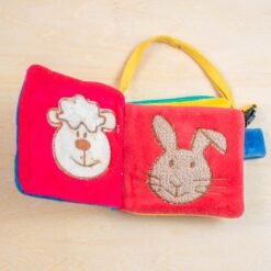 Alternative view of Βιβλιαράκι Μαλακό Λούτρινο με Ζωάκια